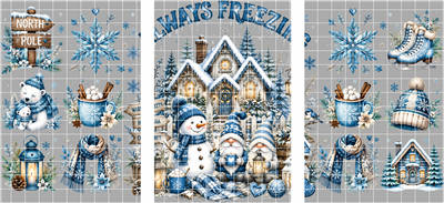 16oz Christmas-S 1554